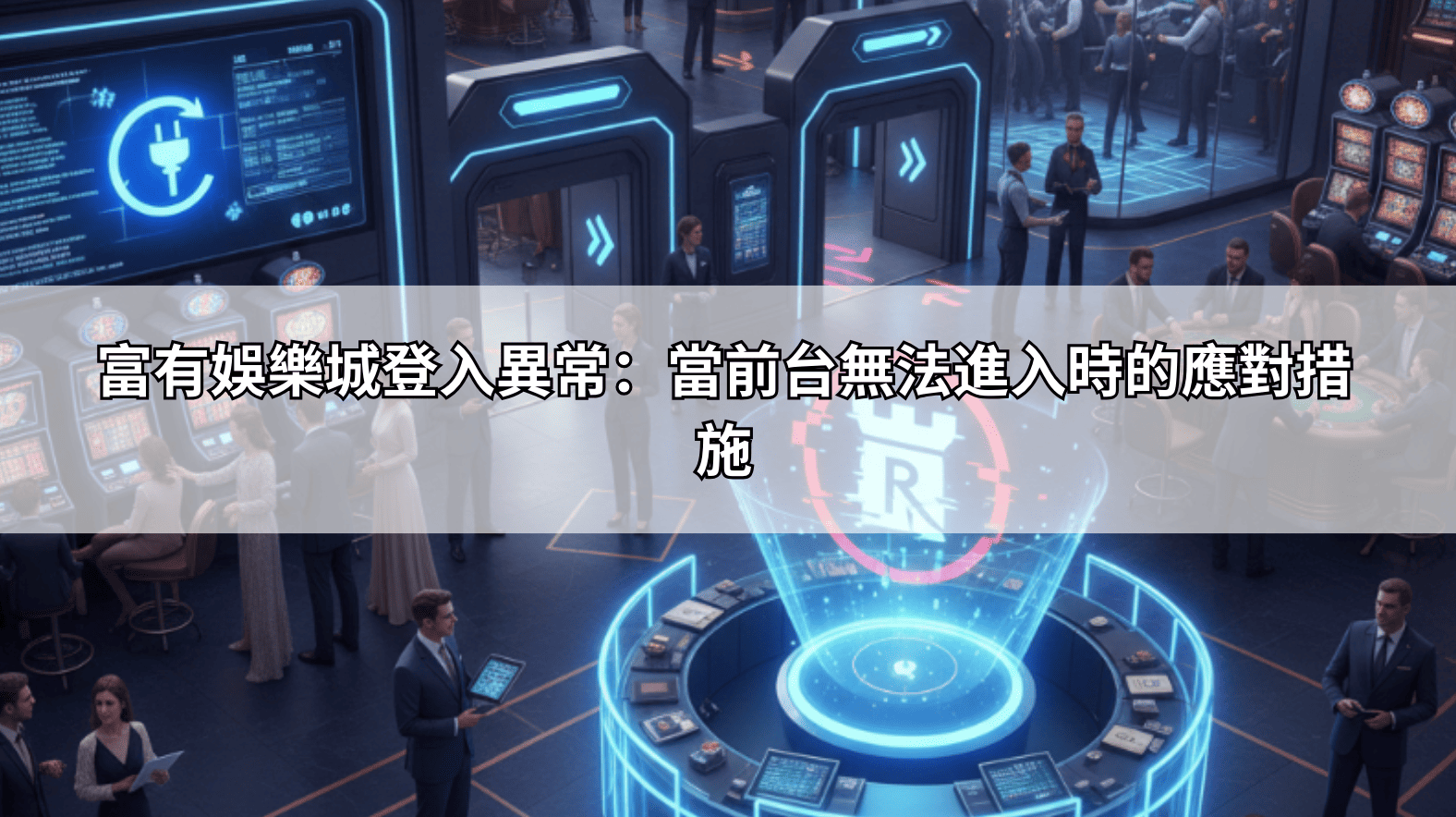 富有娛樂城登入異常:當前台無法進入時的應對措施